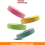 CODE P45D 1 Roll of Webbing 15 cm Plain Nylon, 6mm thick