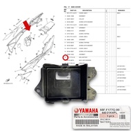 ORIGINAL RXZ BATTERY BOX KOTAK BATERI 100%ORI HLY 55F-F177G-00