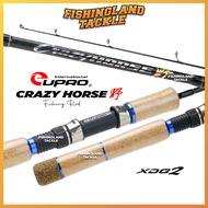 Eupro Crazy Horse XDG2 Rod | Joran Pancing Mancing Spinning Snakehead Peacock Reel Fishing Murah