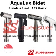 YH132AquaLux CHEAPEST &amp; READYSTOCK Stainless Steel Bidet Spray Set - Swift Delivery Bathroom Enhancement