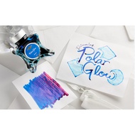 Diamine Partial Bottle Inkvent Polar Glow 12mL Fountain Pen Ink