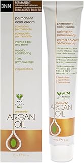One n Only Argan Oil Permanent Color Cream - 3NN Rich Natural Dark Brown Hair Color Unisex 3 oz