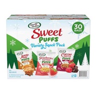 *預購**限時商品*Sensible Portions Sweet Puffs, Variety Pack, 0.5 oz., 30 pk.甜泡芙，三種包裝