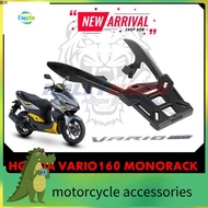 Ban motosika HONDA VARIO160 MONORACK HEAVY DUTY REAR CARGO RACK UNIVERSAL TOP BOX ALUMINIUM HARD CASE GIVI PREMIUM IMPORT QUALITY