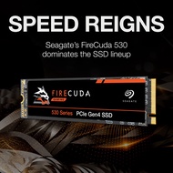 Seagate FireCuda 530 1TB M.2 PCIe Gen4x4 NVMe Internal SSD