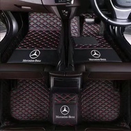 RHD Mercedes Benz CLA-CLASS CLA180,CLA200,CLA250,CLA35,CLA45 (C118) 2020 -2023 Car Mat Car Carpet waterproof leather Right hand drive