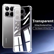 Xiaomi Mi 15t/Xiaomi 15t pro Case Tpu Clear Shockproof Camera Cover 15t 5G/Xiaomi 15t pro/Xiaomi 15t
