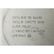 Processor Intel core 2 Quad Q6600 CPU LGA 775