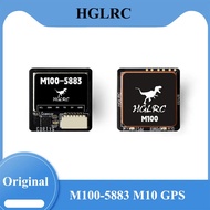 HGLRC M100-5883 M10 GPS Module with Compass Ceramic Antenna 72CH 21x21mm for RC Airplane FPV Long Ra