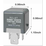 Relay Toyota Code 90987-02025156700-2540 made in Japan Number 90987-02016