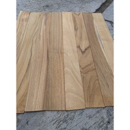 Thin teak wood board 5mm x 5cm x 58 cm teak wood galih