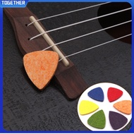 TOT Colorful Ukulele Wool Picks Wool Felt Picks for Ukulele