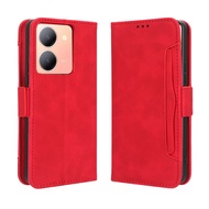 Case For Vivo Y36 5G Vivo Y36 4G Vivo Y27 5G Vivo Y27 4G Vivo V29 Luxury Multi-Card Slot Wallet Flip