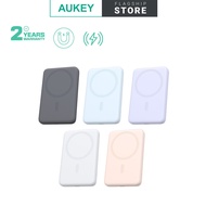 Aukey PB-MS03 MagFusion Slim 5000mAh Power Bank dengan MagSf Serasi
