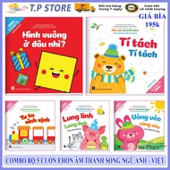 Bộ 10 Quyển Sách EHON SONG NGỮ VIỆT - ANH Cho Bé ( Kèm FILE Nghe ) - Chọn Bộ 15 Cuốn - Bộ Sách EHON 