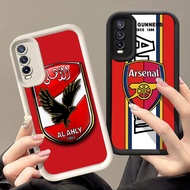 Q-40 Arsenal Black white Case for VIVO Y20 Y20g Y20i Y11S Y20a Y12S Y12a Y20t Y20s