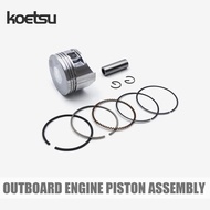 WE  Koetsu Outboard Engine Piston Assembly – Suitable for Yamaha 4-Stroke 30/40HP Outboard Engine Pi