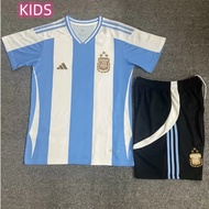 Kids Football Jersey 24/25 Argentina Home Jersey Kids Football Shirt Sports Jersey