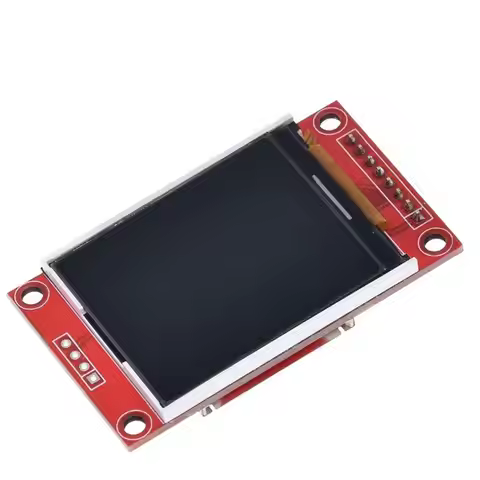 1.8 Inch TFT LCD Module LCD Screen Module ST7735 SPI Serial 51 Drivers 4 IO Driver TFT Resolution 12