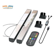 2PC LED Light RGB Room Decor Abyss Lamp  Ambient Night Light Desktop Mood Lighting for TV PC Gaming 