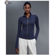 Full-length Lululemon Define Stand Collar Yoga Jacket