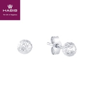 HABIB 375/9K Tatinia White Gold Earring BSC4-DCBE0004MM-V-3W