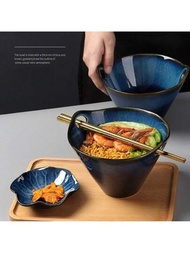 1入組20oz陶瓷大碗拉麵碗套裝,多用途瓷碗適用於湯、麵條、越南河粉、烏龍麵、沙拉