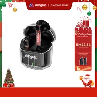 Amgras Future II Pro Bluetooth Earphone Transparent ENC Targeted Environment Noise Cancelling PureNo