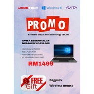 AVITA ESSENTIAL 14 NE14A2MYC431-MB 14" IPS FHD LAPTOP N4000 4GD4 128GB WIN10H MATT BLACK