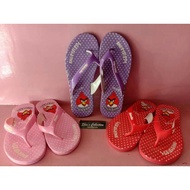 Angry bird flip flops
