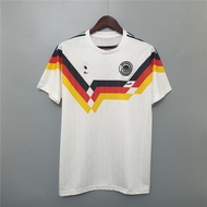 1990 Germany Home Soccer Jersey Retro Football Jersey Custom T-Shirt