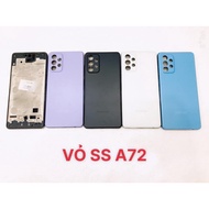 Samsung a72 back cover, samsung a725 back cover with outer camera glass border, lens border, ss a72 