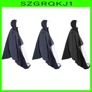 [szgrqkj1] Wheelchair Raincoat Waterproof Poncho with Hood Protection Cape Lightweight for Elderly A