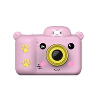 Kids Camera 1080P HD Mini Rechargeable Children Digital Camera Front Rear Selfie Camera Best Gift For Kids
