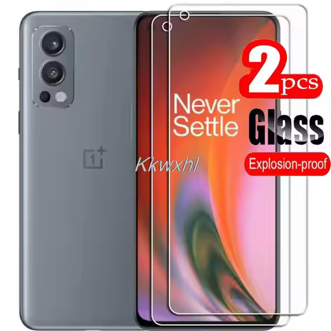 2PCS FOR OnePlus Nord 2 5G Smartphone High HD Tempered Glass Protective On 1+Nord2 DN2101, DN2103 Ph