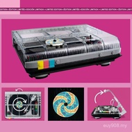 Compatible with Lego 40699 Assembled Record Player Holiday Gramophone Girl Toy Classic Building Bloc