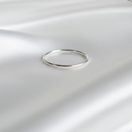 BEUNI HANDMADE MINIMALIST PREMIUM 999 SILVER RING ANTIRUST NO ALLERGIC WATER PROOF WITH 999 MARK 999