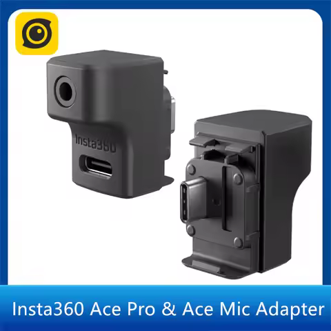 Insta360 Ace Pro 2 / Ace Pro / Ace Mic Adapter for MIC Audio Microphone Mount Insta 360 Ace Pro 2 Or