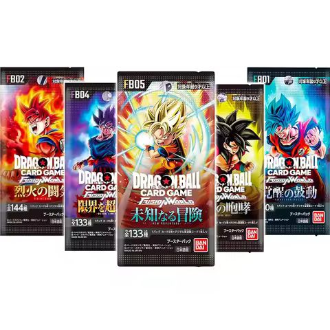 BANDAI Dragon Ball Super Card Game Fusion World Booster Packs TCG JAPAN Anime Collection card FB01-F