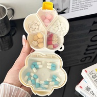 medicine pill box pill box Medicine Packing Box Portable Portable Cute Mini Pill Box Multi-Grid Seal
