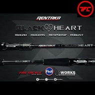 Rentaka BlackHeart Baitcasting&Spinning Rod