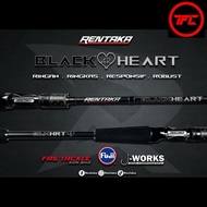 Rentaka BlackHeart Baitcasting&Spinning Rod