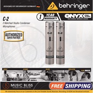 Behringer C-2 Small-diaphragm Cardioid Condenser Microphones - Pair (C2 / C 2)