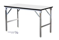 โต๊ะประชุม โต๊ะพับ 60x120x75 ซม. โต๊ะหน้าไม้ โต๊ะอเนกประสงค์ โต๊ะพับอเนกประสงค์ โต๊ะสำนักงาน โต๊ะจัดปาร์ตี้ tm tm99