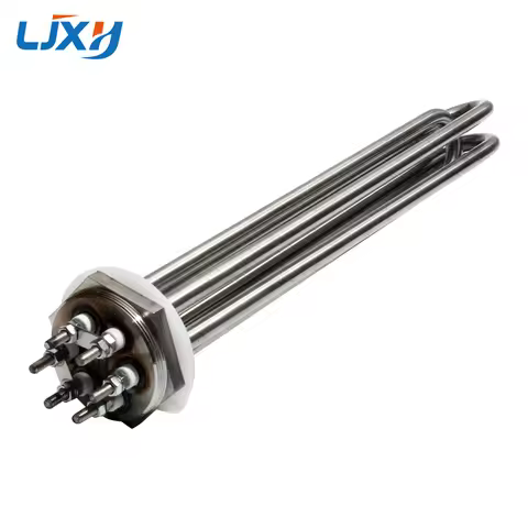 LJXH LJXH 2INCH DN50 Water Heating Element Incoloy 800 Tube Heater Resistance for Water Tank 9KW/12K