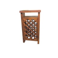 【吉迪市100%原木家具】SNJSC001A1 原木紅酒展示櫃 置物櫃