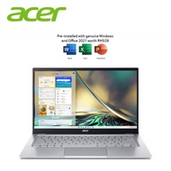 Acer SF314-71-543V (PREINSTALLED HOME & STUDENTi5-12500H 8GB D5 512GB Intel Iris Xe 14"2.8K W11 GRY 