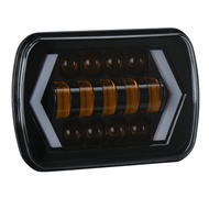 OVOVS Car Accessories 7X6 Lamps Replacement H6054 H5054 5x7" Rectangular LED Headlight For Cherokee 