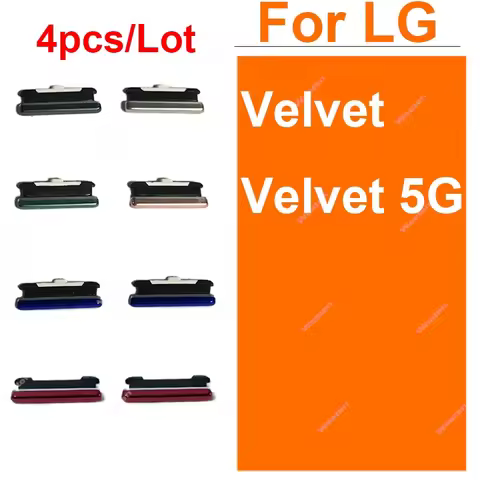 Power Volume Side Buttons For LG Velvet Velvet 5G LM-G900 LM-G910 Power + Volume + Assist Side Keys 