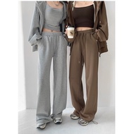Gang_jeans 815-8 (K) Long Sweatpants Mechanic Style Adjustable Leg Ends Chubby Girls Can Wear It.
